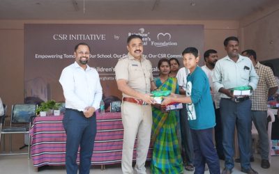 Rainbow Children’s Foundation Donated School Supplies to Seegehalli Government Primary School