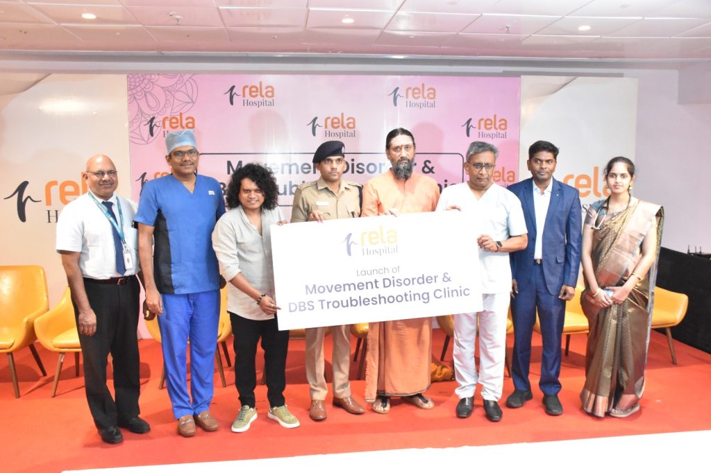 Rela Hospital Launches Movement Disorder & DBS Troubleshooting Clinic for Parkinson’s Patients