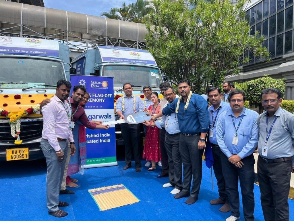 Dr. Agarwals Eye Hospital Supports Children’s Nutrition through Akshaya Patra Foundation’s Mid-Day Meal Program