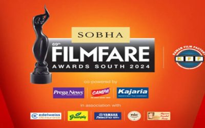 The 69th SOBHA Filmfare Awards South 2024 with Kamar Film Factory set to premiere on Star Maa Movies, Vijay Super, Asianet Movies and Star Suvarna Plus