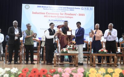 Dr. Nachiketa Rout on AHS & Health Sciences Colleges Induction at SRMIST-KTR