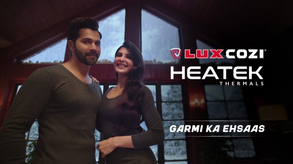 Lux Cozi Launches HEATEK Thermal Wear Range TVC Starring Brand Ambassadors Varun Dhawan & Jacqueline Fernandez